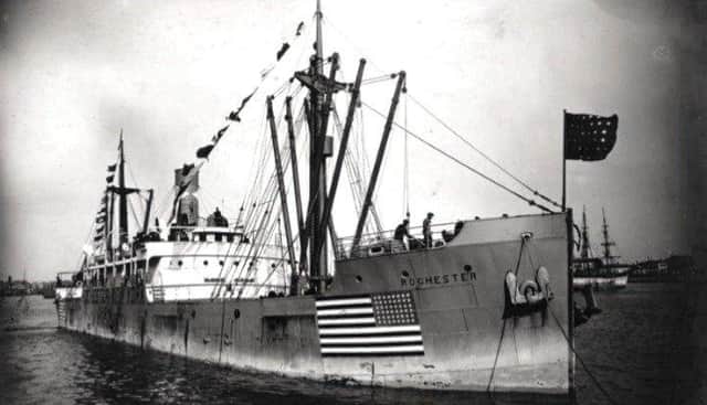 The SS Rochester, the American owned merchant vessel commanded by Erik Kokeritz.