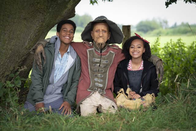 John, Worzel Gummidge and Susan