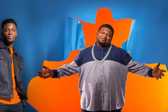 Mo Gilligan and Tyrone Lindo, AKA Big Narstie