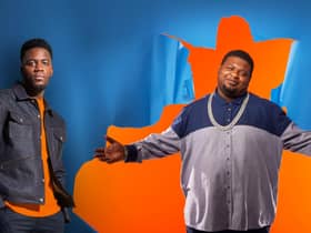 Mo Gilligan and Tyrone Lindo, AKA Big Narstie