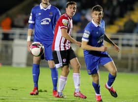 Derry City's Joe Thomson. Picture by Kevin Moore/mci