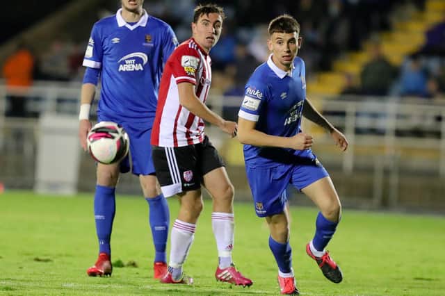 Derry City's Joe Thomson. Picture by Kevin Moore/mci