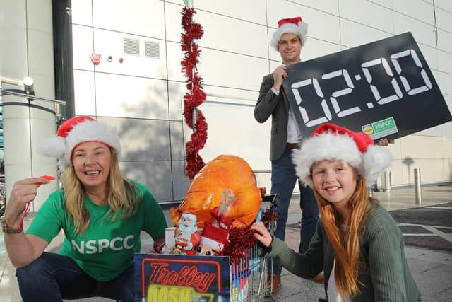 Joanne McMaster, NSPCC NI, Gordon Cruikshanks, Lidl NI and Miya McGovern.