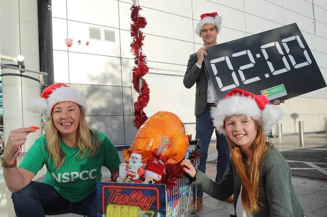 Joanne McMaster, NSPCC NI, Gordon Cruikshanks, Lidl NI and Miya McGovern.