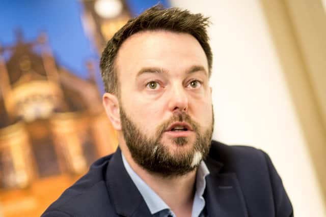 SDLP Leader, Foyle MP Colum Eastwood.