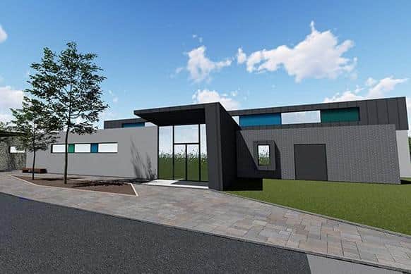 An artist's impression of the new Daisyfield sports hub.