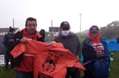 Supporters at 'Pitch on the Pitch' included The Lone Wolf.