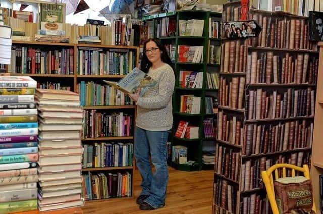 Jenni Doherty, proprieter, Little Acorns Bookstore, Derry.