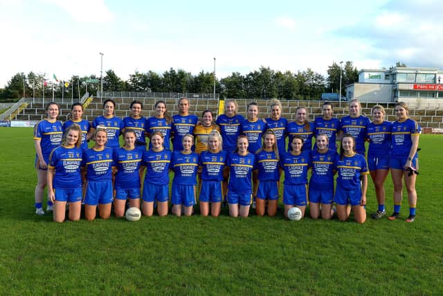 The Steelstown Ladies panel who take on Kinawly this Saturday in Augher. (Photo: George Sweeney)