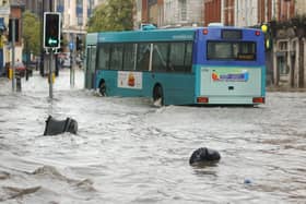 Remember when... 2004: Flooding caused by torrential rainfall in Derry.