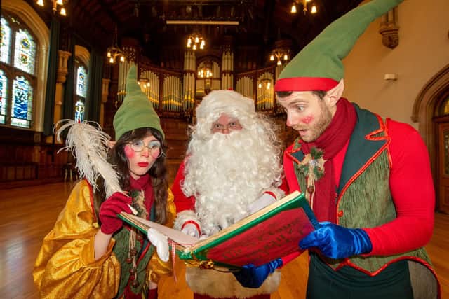 Santa Claus and his elves will make a whistle stop visit to Derry this Sunday to lead a magical procession through the city centre to switch on the Christmas lights.