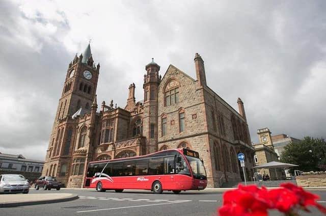 £30m to deliver zero-emission Derry urban bus fleet by 2023.