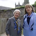 Pat Hume and Mary McAleese.