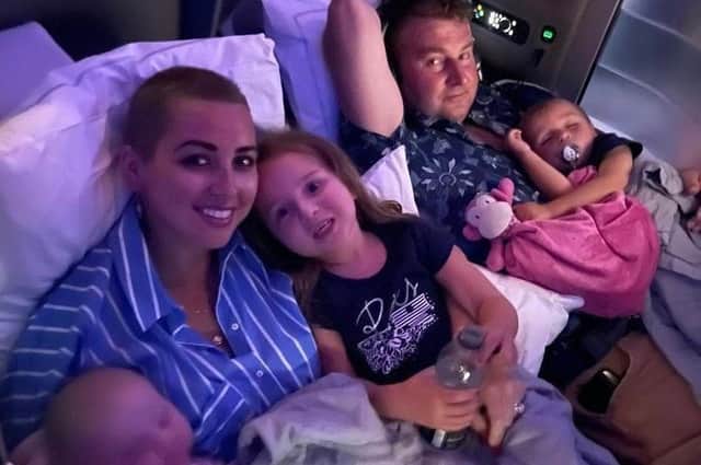 Jemma McGowan and her family.