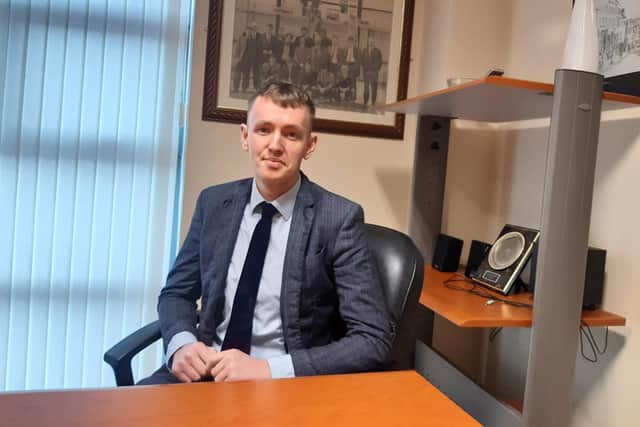 Foyle MLA Pádraig Delargy, who was recently co-opted to replace Karen Mullan at the Stormont Assembly.
