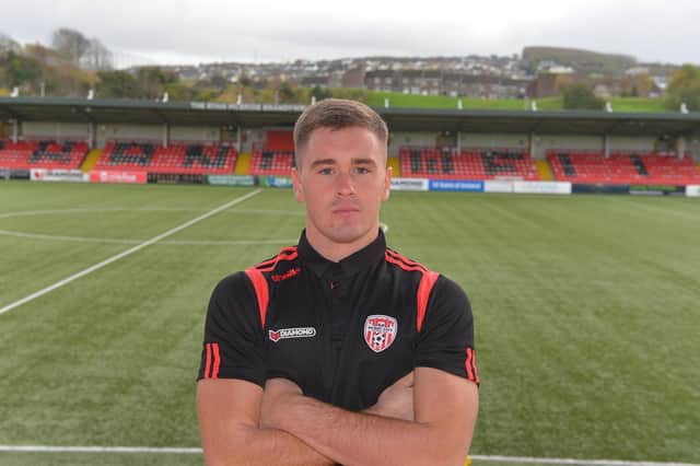 Derry City new signing goalkeeper Brian Maher. Picture by George Sweeney