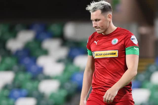 Cliftonville defender Conor McDermott is fully focussed on his football career which suffered due to a gambling addiction.