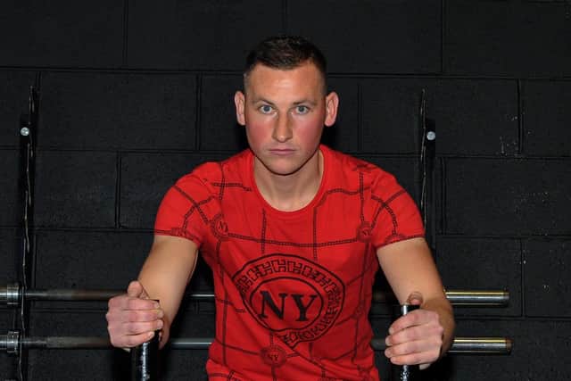 FIGHTING FIT . . . Conor McDermott says his addiction is under control.