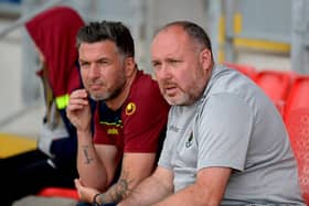 Former Institute boss Sean Connor and his right hand man, Sean Friars.