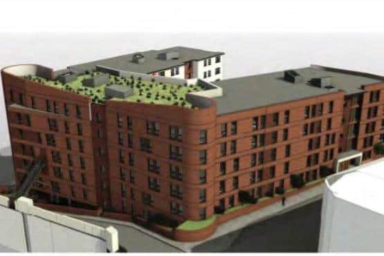 An artist's impression of how the new development will look.