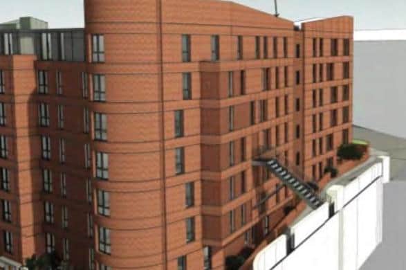 An artist's impression of how the new development will look.