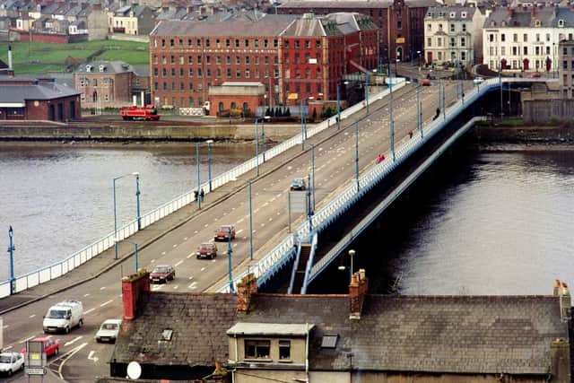Thousands of local people worked at the Tillie and Henderson factory at the end of Craigavon Bridge.