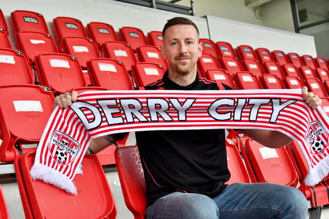 Shane McEleney has returned to Derry City where he joins his brother Patrick.