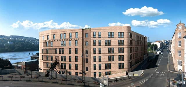An artist's impression of how the new Tillie & Hendersons apartment complex will look.