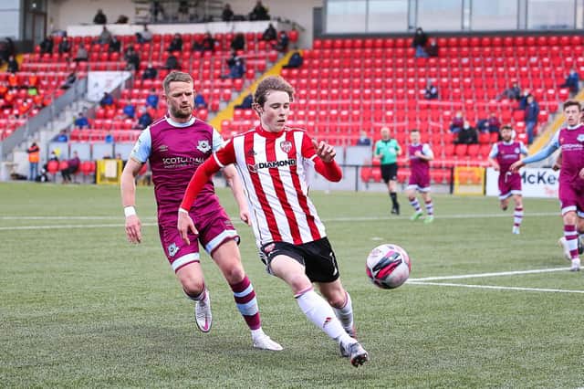 Will Fitzgerald says he leaves Derry City with a heavy heart.