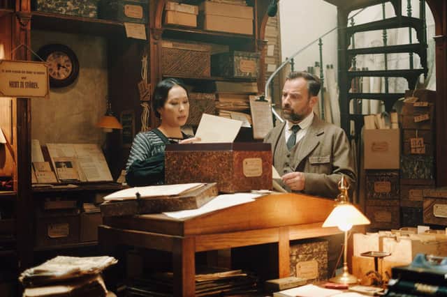 Lisa Linder and Oskar Rheinhardt