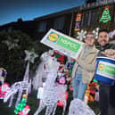 Gary Bailie and Dermot Bradley outside their home.