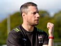 City of Derry Head Coach Richard McCarter. (Photo: George Sweeney)