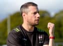 City of Derry Head Coach Richard McCarter. (Photo: George Sweeney)