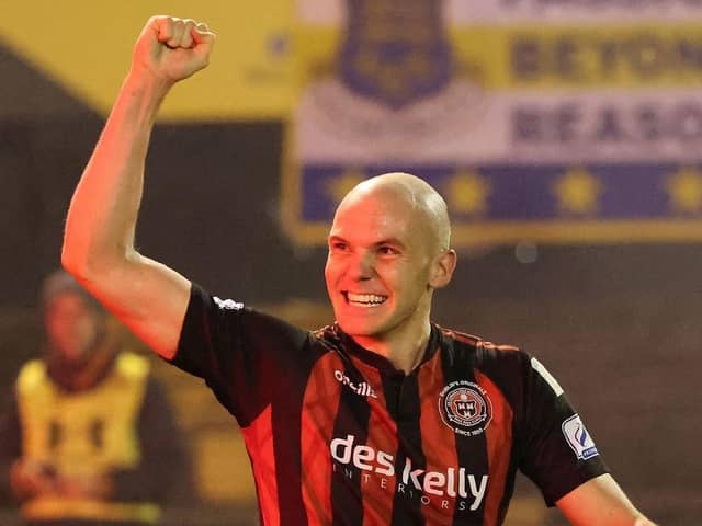 Bohemians’ striker Georgie Kelly won’t be joining Derry ahead of the 2022 League of Ireland season. Picture courtesy of Stephen Burke