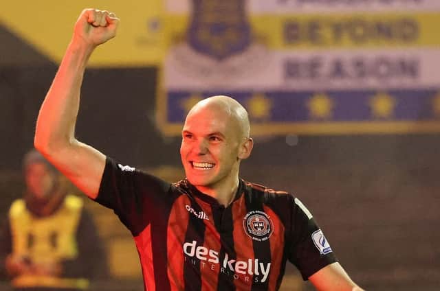 Bohemians’ striker Georgie Kelly won’t be joining Derry ahead of the 2022 League of Ireland season. Picture courtesy of Stephen Burke
