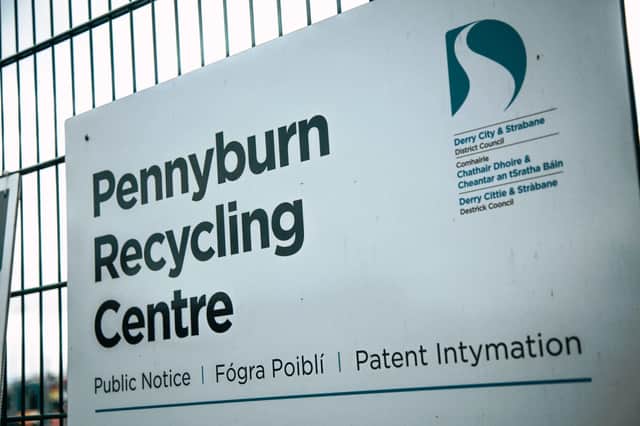 Pennyburn Recycling Centre.