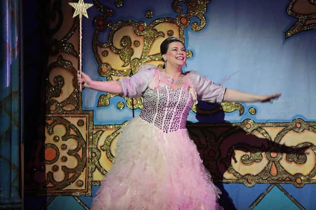 Orla Mullan's Lilac Fairy is on hand to make sure Carabosse's plan don't come to pass in the Millennium Forum's 'Sleeping Beauty'.