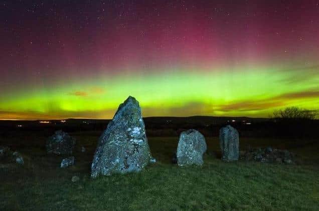 The Beaghmore Stone Circles, not far south of Park and Draperstown.