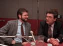 Gerry Adams and John Hume.