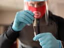The PHA is urging people to only get a PCR if they have a positive lateral flow test. File picture.  Photo Stephen Davison/Pacemaker Press