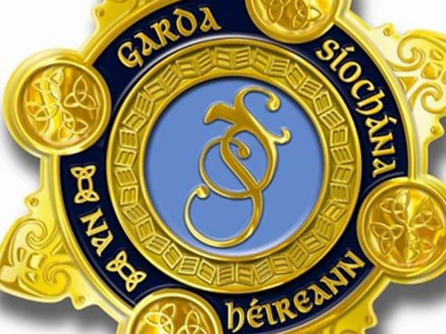 An Garda Siochana badge.