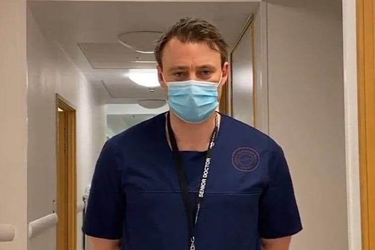 Emergency Department Consultant Darren Lillis.