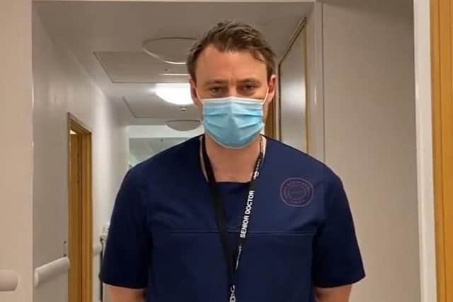 Emergency Department Consultant Darren Lillis.