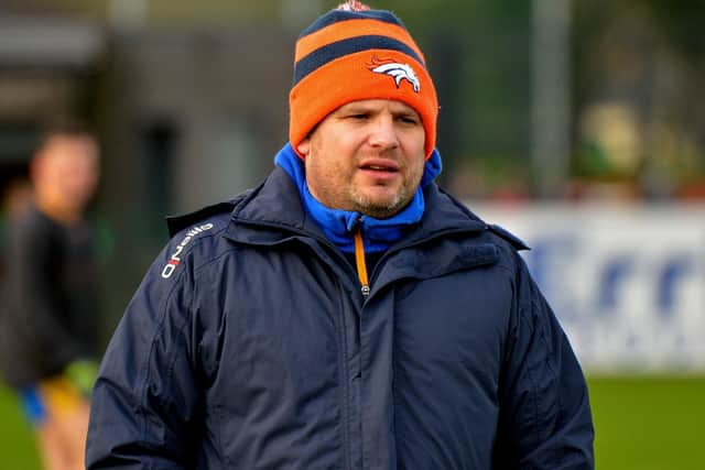 Hugh McGrath, manager of Steelstown Brian Ogs. (Photo: George Sweeney)