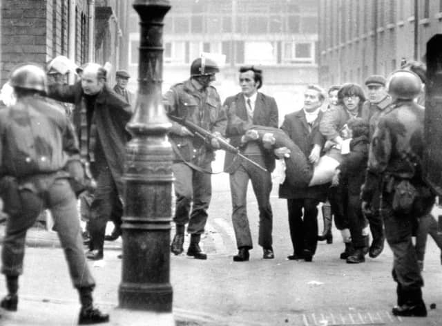Thirteen people were killed on Bloody Sunday. Another man died later.