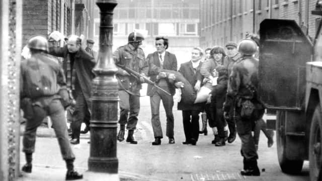 Thirteen people were killed on Bloody Sunday. Another man died later.