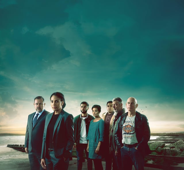 DS Jenn Townsend, Daniel Rya, DI Anthony ‘Tony’ Manning, Rina Mahoney, Mariam Rahman, Michael Karim, Adnan Rahman, Vincent Regan, Ray Conlon, Nadeem Islam and Jamal Ra