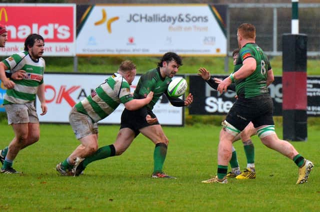 Alex McDonnell will be a key man for City of Derry this weekend at the Thomas Mellon Playing Fields. (Photo: George Sweeney)