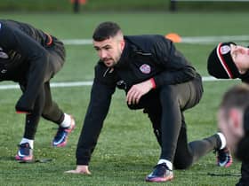 Derry City's Michael Duffy pictured during pre-season training. Picture by Kevin Morrison/Event Images & Video