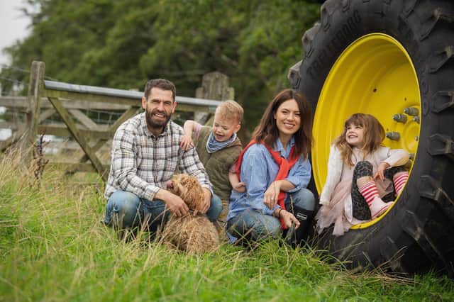 Kelvin and Liz with the kids